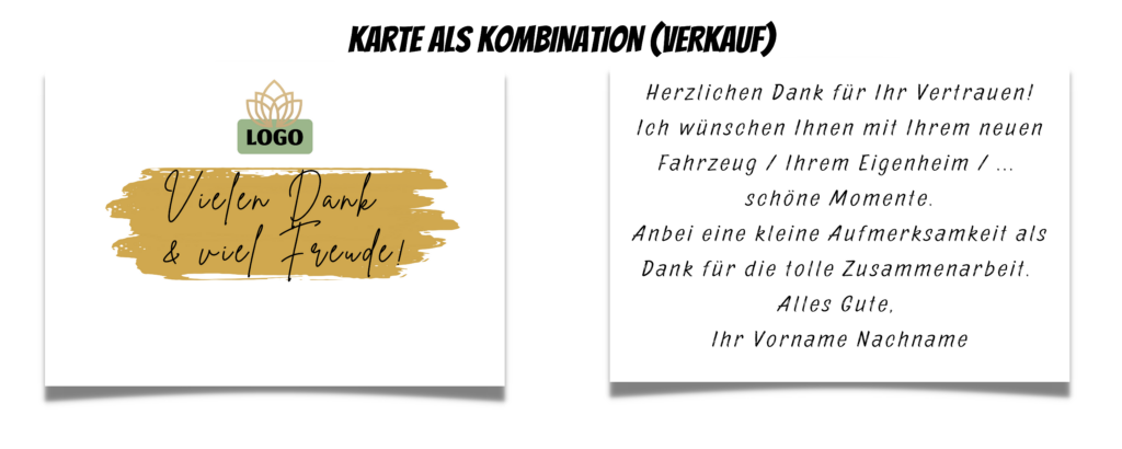 Gallerie - Danke Verkauf